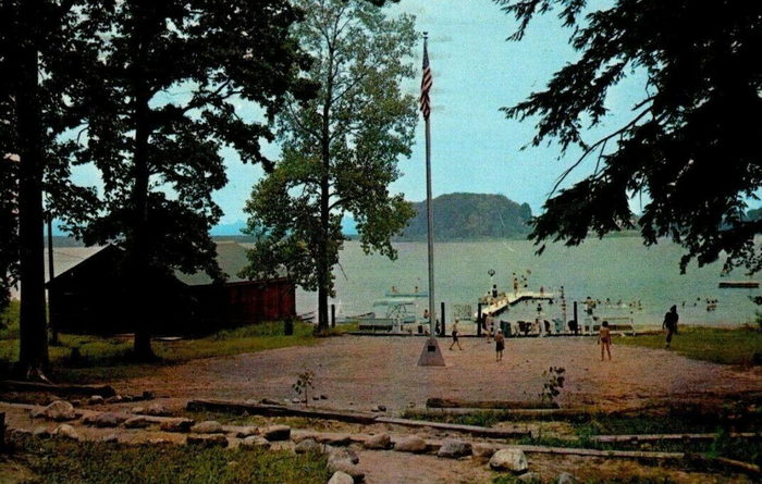 Van Buren Youth Camp - Old Postcard (newer photo)